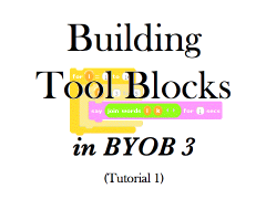 Tutorial 1: Building Tool Blocks